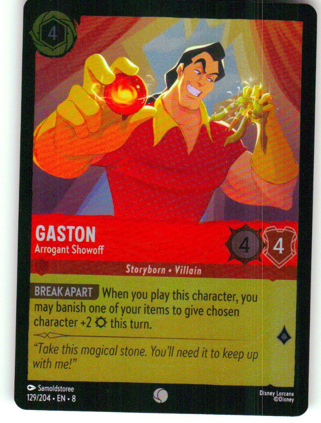 Gaston - Arrogant Showoff
