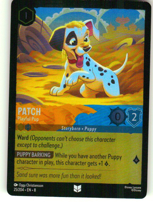 Patch - Playful Pup | Near Mint / English / Cold Foil