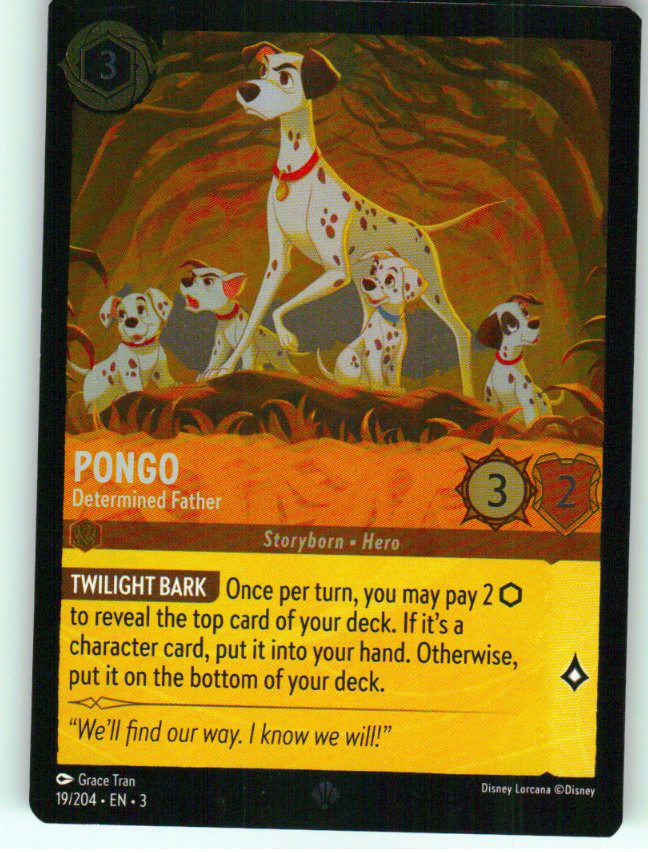 Pongo - Determined Father | Near Mint / English / Cold Foil
