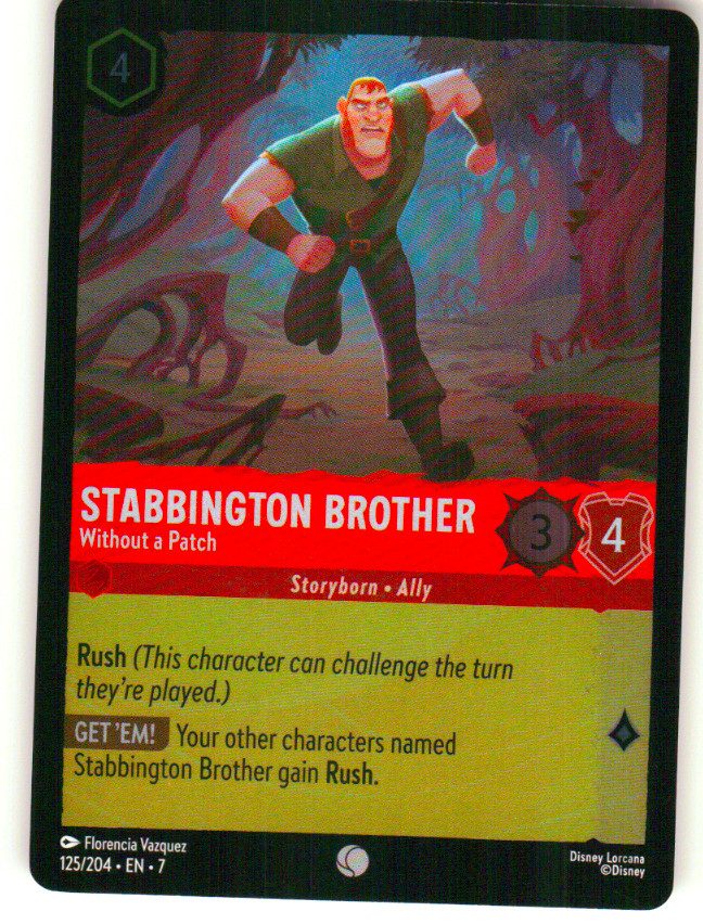 Stabbington Brother - Without a Patch | Near Mint / English / Cold Foil