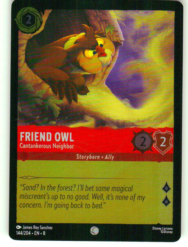Friend Owl - Cantankerous Neighbor