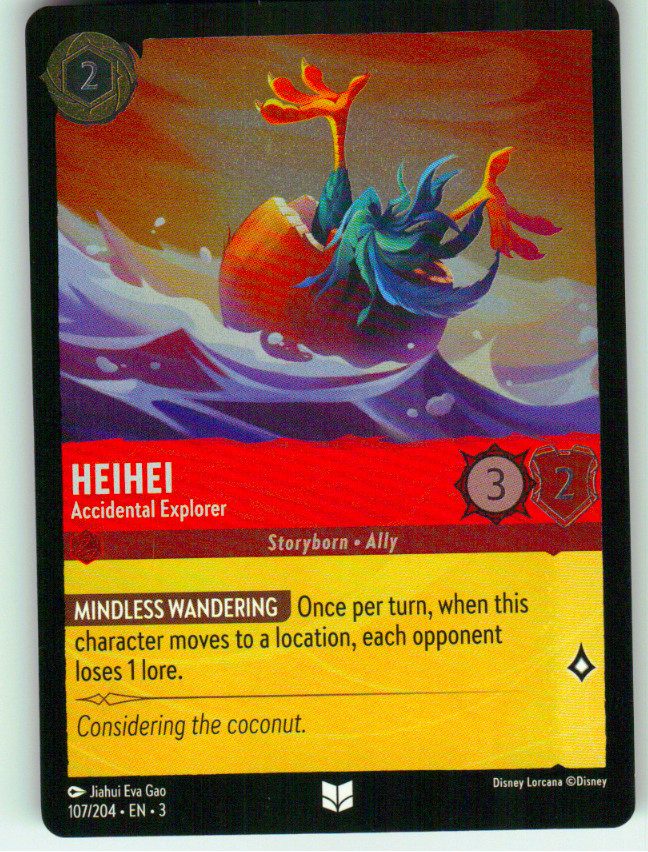 HeiHei - Accidental Explorer | Near Mint / English / Cold Foil