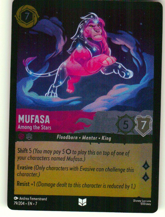 Mufasa - Among the Stars | Near Mint / English / Cold Foil