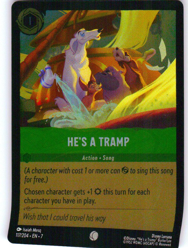 He's a Tramp