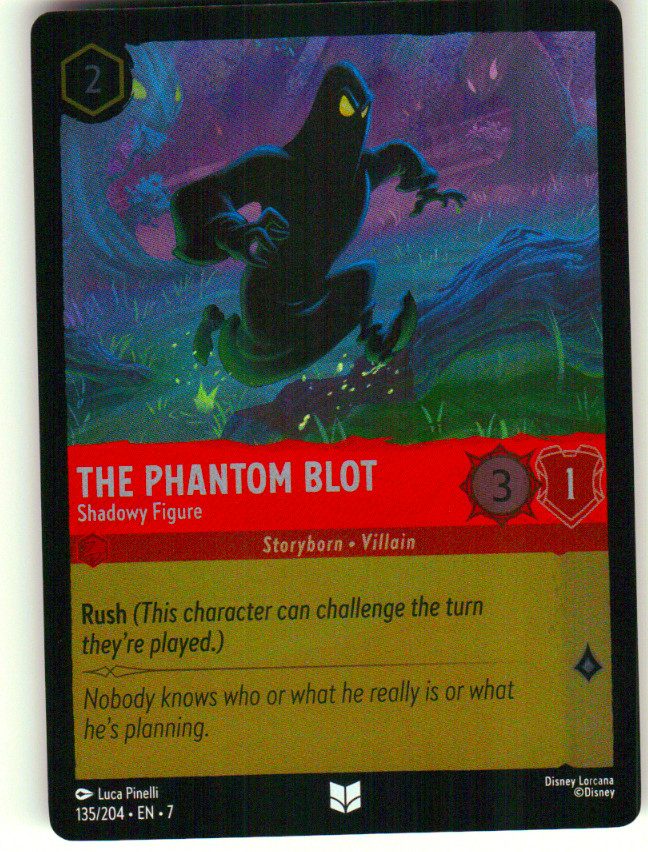 The Phantom Blot - Shadowy Figure