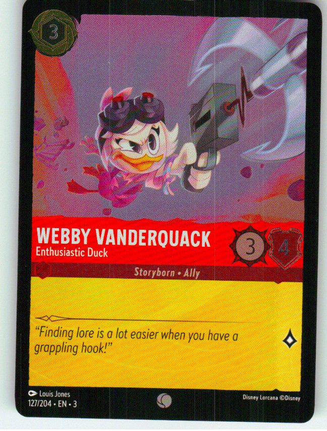 Webby Vanderquack - Enthusiastic Duck