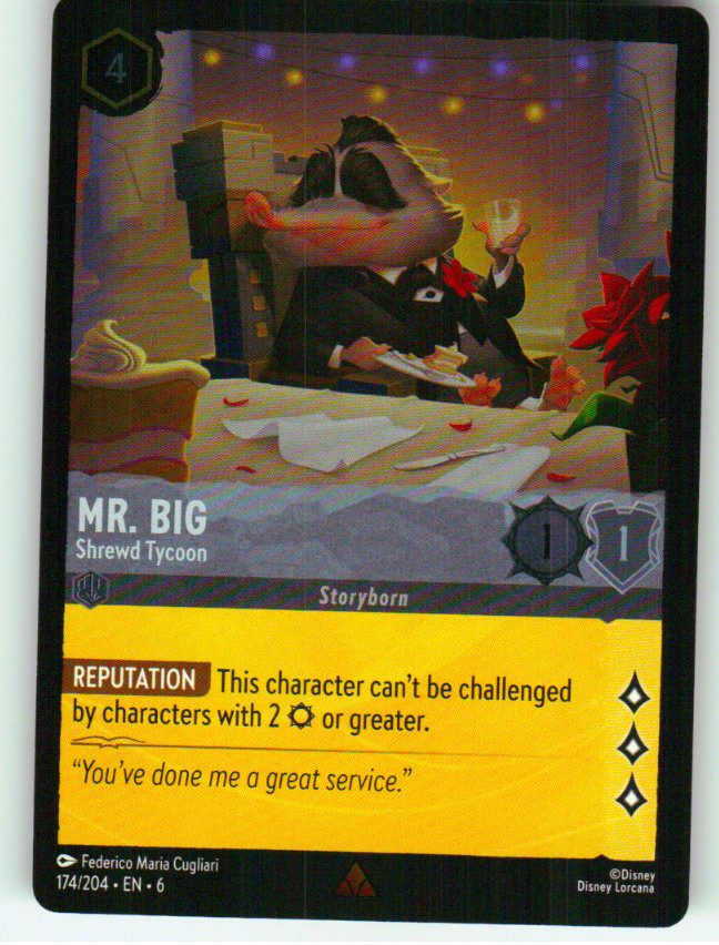 Mr. Big - Shrewd Tycoon | Near Mint / English / Cold Foil