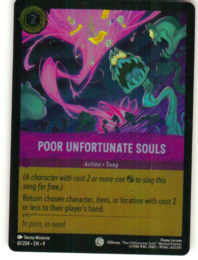 Poor Unfortunate Souls