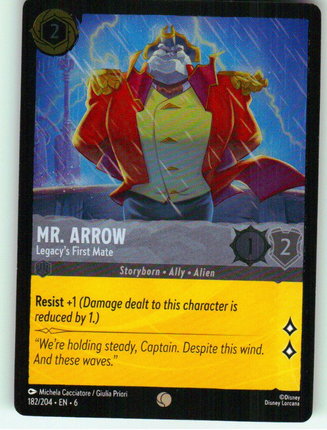 Mr. Arrow - Legacy's First Mate | Near Mint / English / Cold Foil