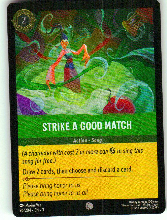 Strike a Good Match