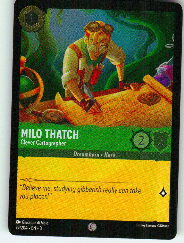Milo Thatch - Clever Cartographer