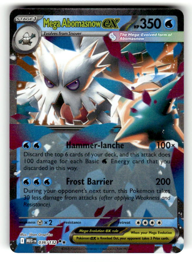 Mega Abomasnow ex - 036/132
