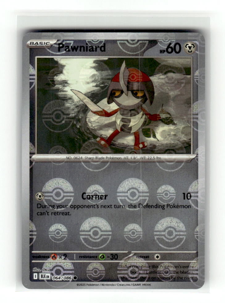 Pawniard (Poke Ball Pattern)