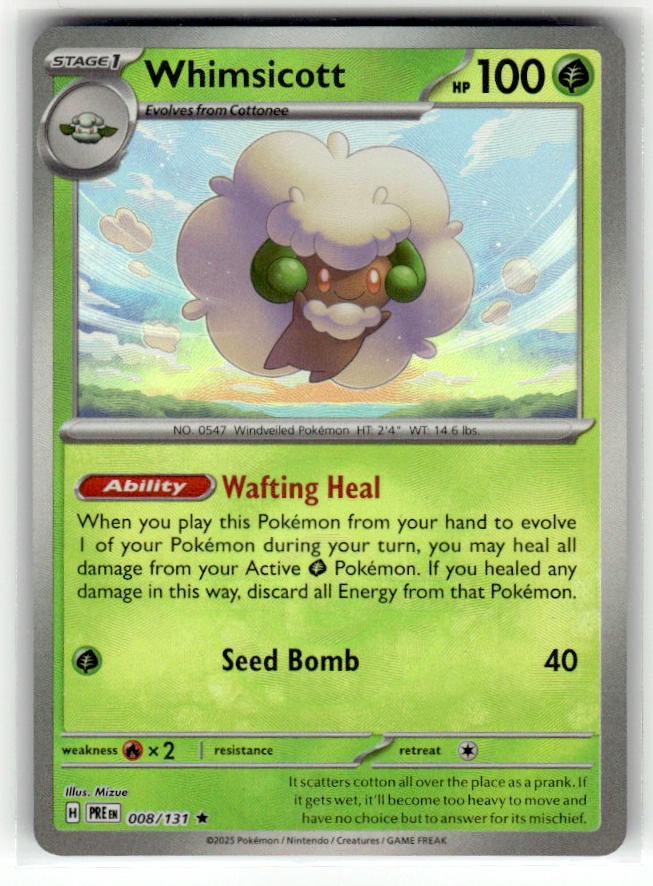Whimsicott (Poke Ball Pattern)