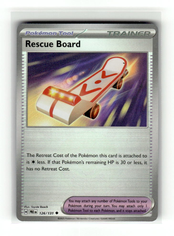 Rescue Board (Poke Ball Pattern) | Near Mint / English / Holofoil