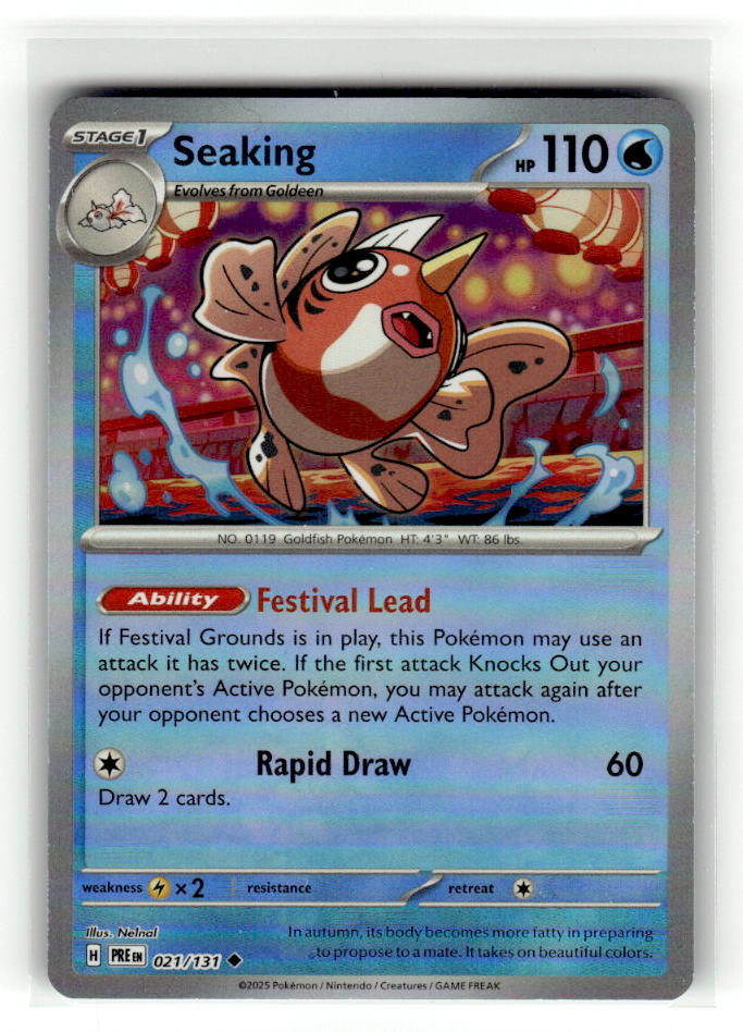 Seaking (Poke Ball Pattern) | Near Mint / English / Holofoil