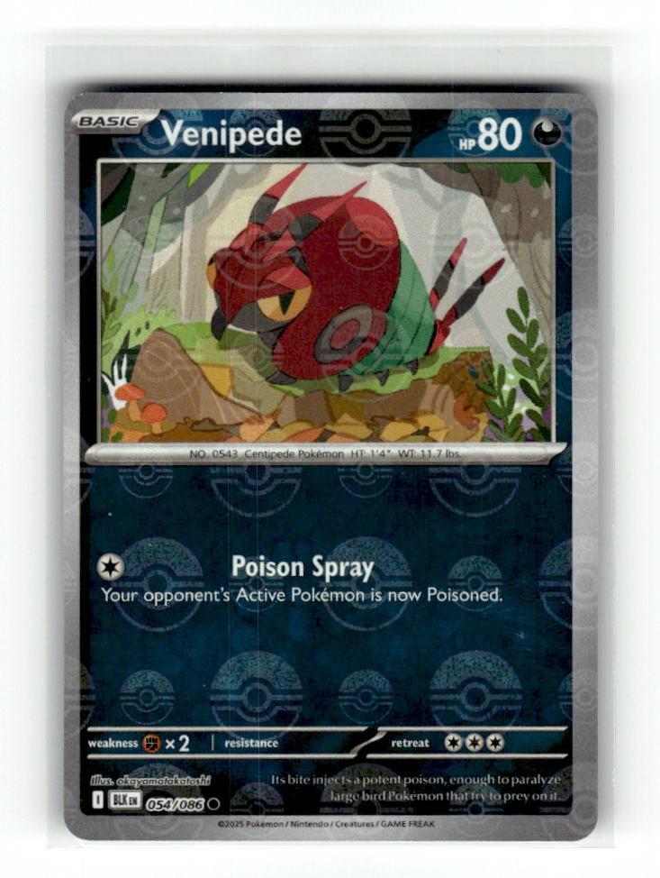 Venipede (Poke Ball Pattern)