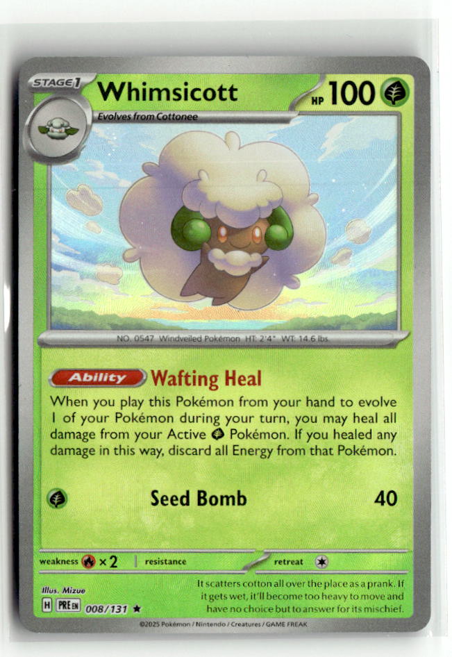 Whimsicott (Poke Ball Pattern)