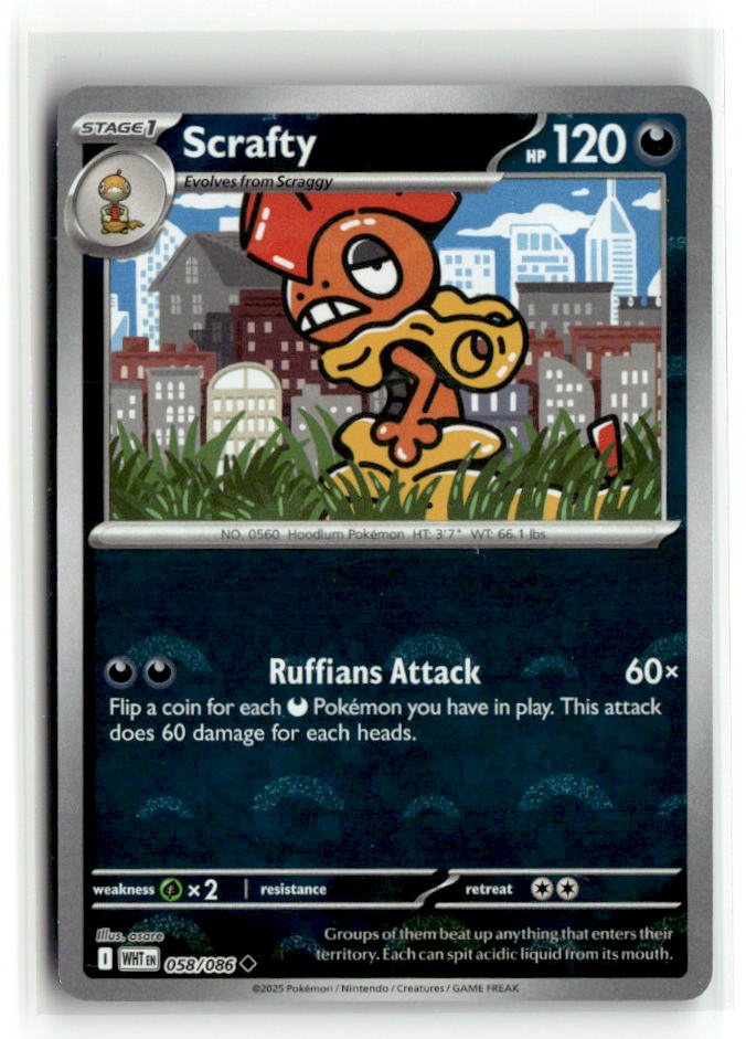 Scrafty (Poke Ball Pattern)