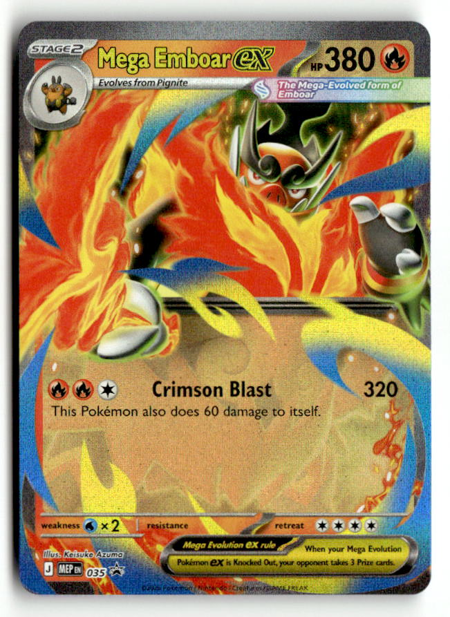 Mega Emboar ex - 035