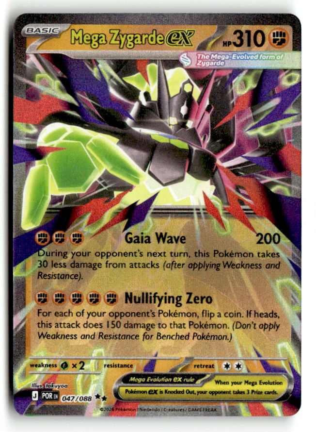 Mega Zygarde ex - 047/088