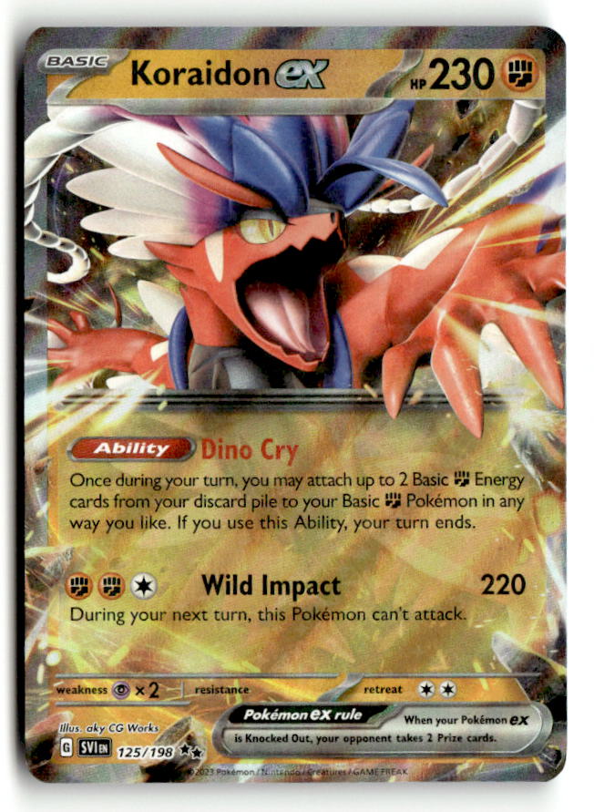 Koraidon ex - 125/198