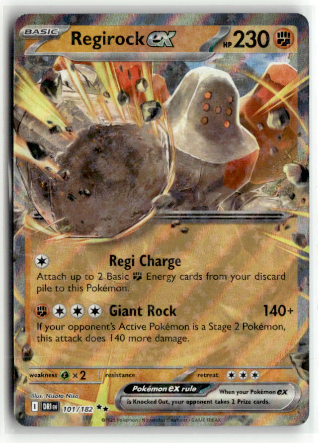 Regirock ex - 101/182