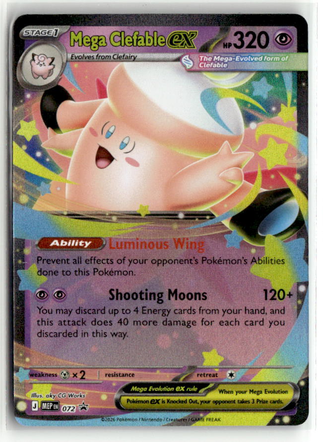 Mega Clefable ex - 072