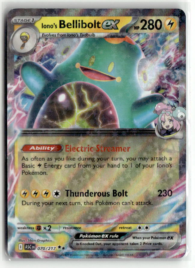 Iono's Bellibolt ex - 070/217