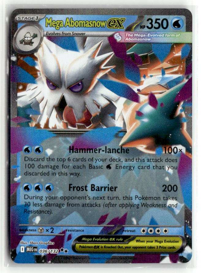 Mega Abomasnow ex - 036/132