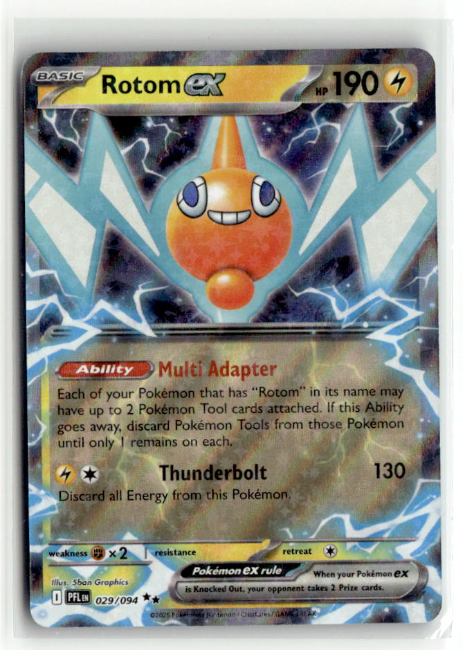 Rotom ex - 029/094 | Near Mint / English / Holofoil