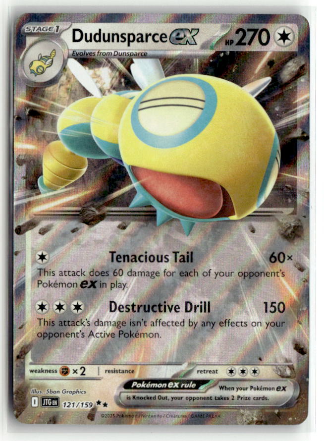Dudunsparce ex - 121/159