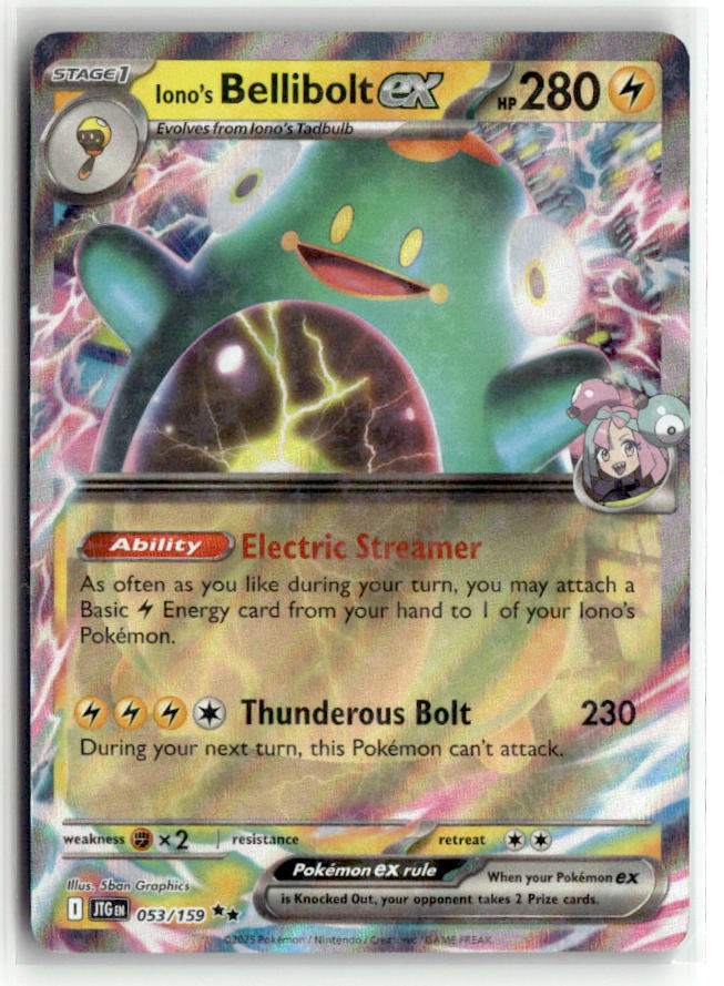 Iono's Bellibolt ex - 053/159