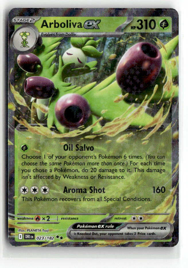 Arboliva ex | Near Mint / English / Holofoil