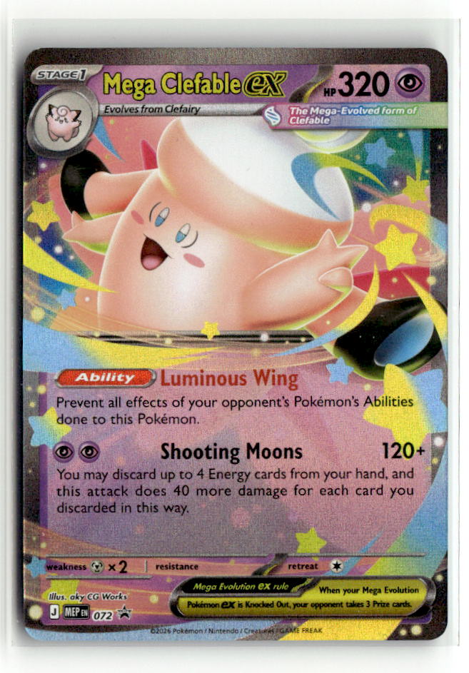 Mega Clefable ex - 072
