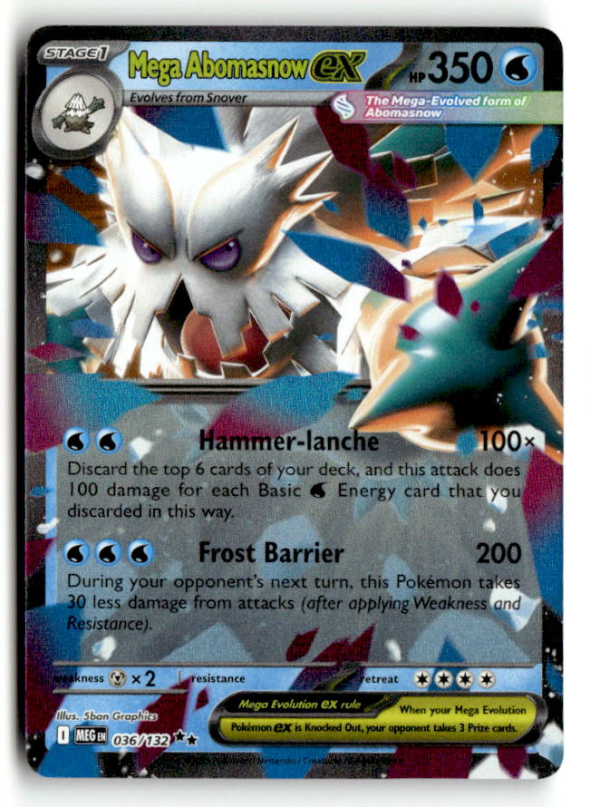 Mega Abomasnow ex - 036/132