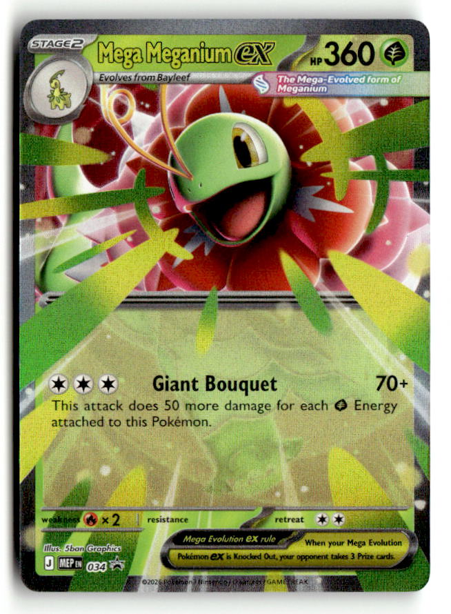 Mega Meganium ex - 034