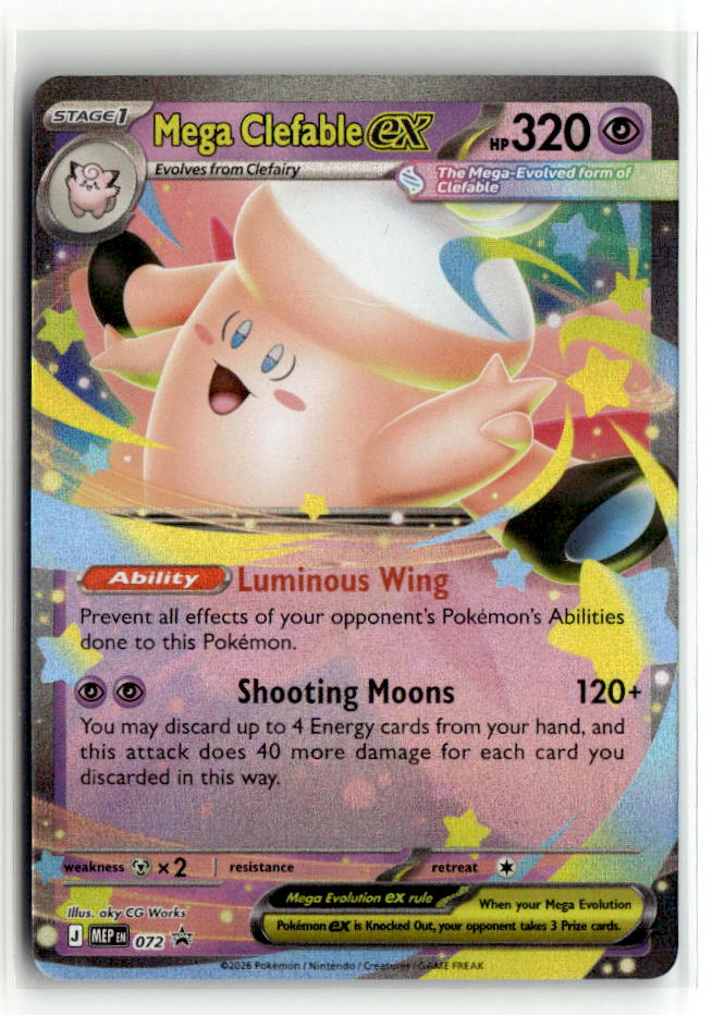 Mega Clefable ex - 072