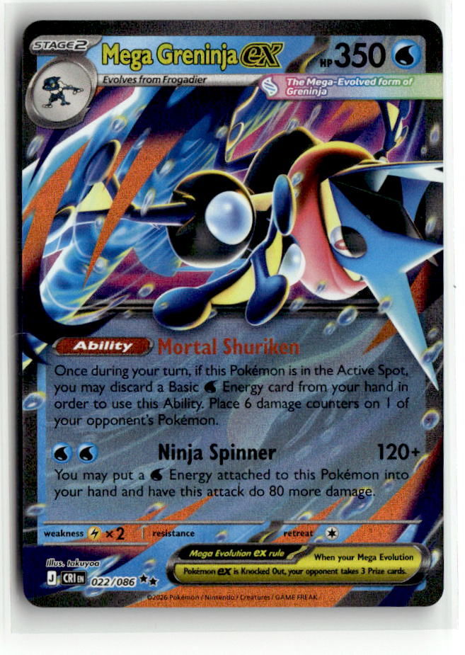 Mega Greninja ex - 022/086