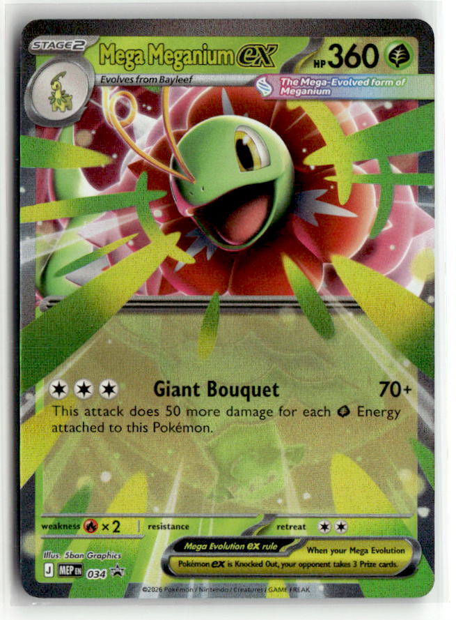 Mega Meganium ex - 034