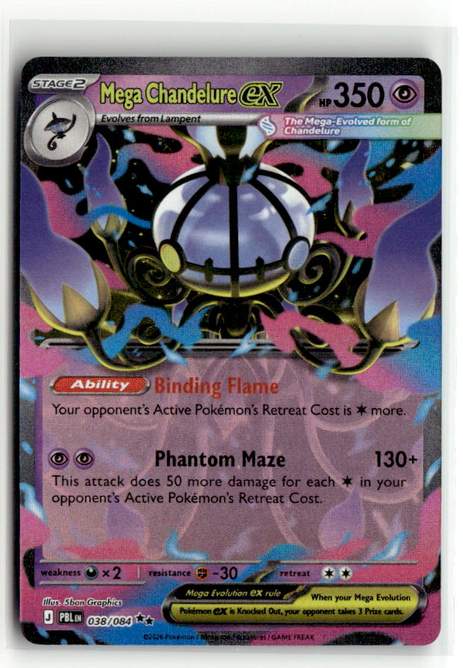 Mega Chandelure ex - 038/084
