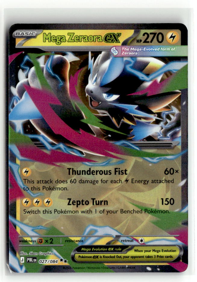 Mega Zeraora ex - 027/084