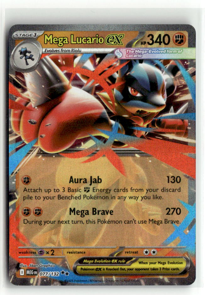 Mega Lucario ex - 077/132