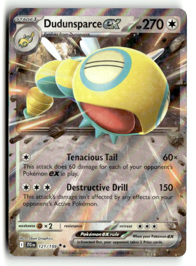Dudunsparce ex - 121/159