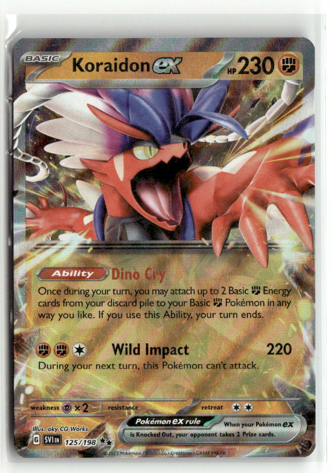 Koraidon ex - 125/198
