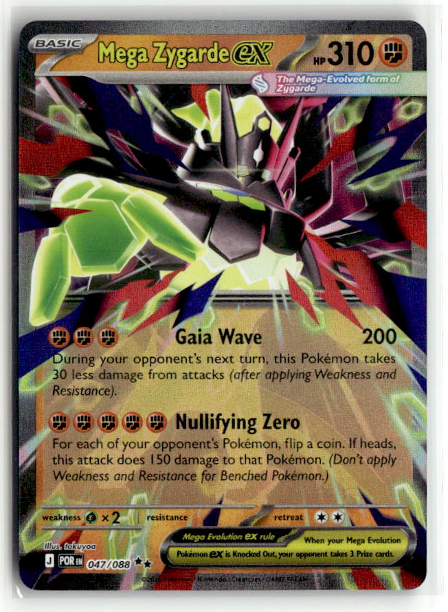 Mega Zygarde ex - 047/088