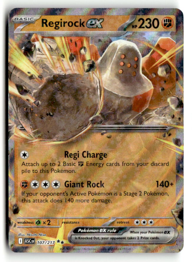 Regirock ex