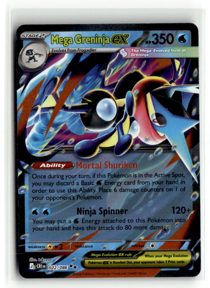 Mega Greninja ex - 022/086