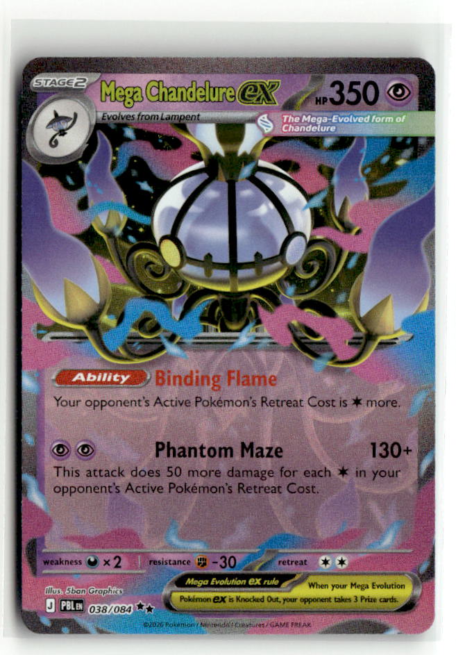 Mega Chandelure ex - 038/084