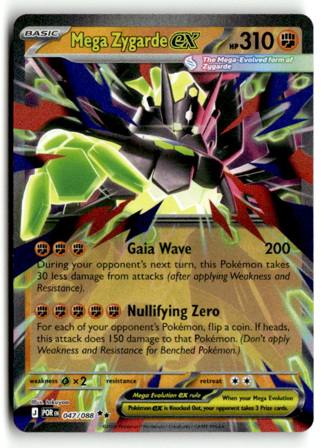 Mega Zygarde ex - 047/088